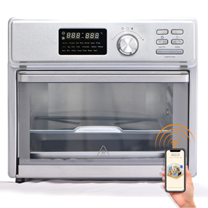 QANA 2021 New best-selling digital air fryer oven 18L with stainless steel body FM1801 air fryer toaster oven